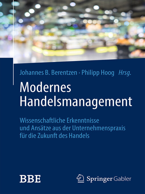 Title details for Modernes Handelsmanagement by Johannes Berentzen - Available